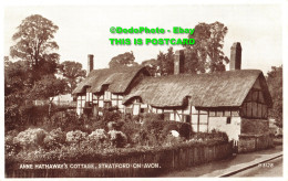 R449983 Anne Hathaways Cottage. Stratford On Avon. H3128. Photo Brown. Valentine - World