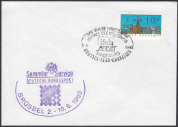 Deutsche Post Original Ausstellungsbrief 19906 Brüssel Belgica90 (87008 - Covers & Documents