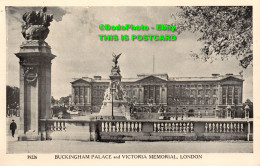 R449994 39226. Buckingham Palace And Victoria Memorial. London. C. Richter - Autres & Non Classés