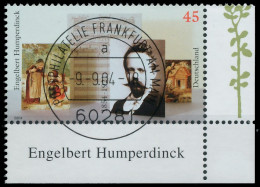 BRD BUND 2004 Nr 2420 Zentrisch Gestempelt ECKE-URE X3C87CA - Used Stamps