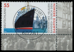 BRD BUND 2004 Nr 2412 Zentrisch Gestempelt ECKE-URE X3C886E - Used Stamps