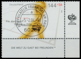BRD BUND 2004 Nr 2386 Zentrisch Gestempelt ECKE-URE X3C88F6 - Used Stamps