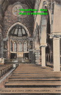 R450027 Interior Of St. Johns Church. Middlesbrough. No. 805. The Phonix Series. - Wereld