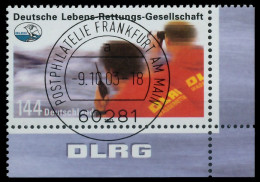 BRD BUND 2003 Nr 2367 Zentrisch Gestempelt ECKE-URE X3C89E6 - Used Stamps