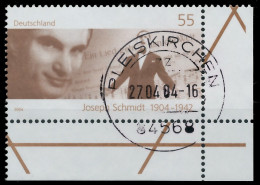 BRD BUND 2004 Nr 2390 Zentrisch Gestempelt ECKE-URE X3C8ABA - Used Stamps