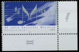 BRD BUND 2003 Nr 2346 Postfrisch ECKE-URE X3C8BBA - Neufs