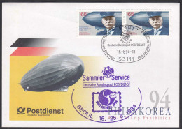 Deutsche Post Original Ausstellungsbrief 1994 SEOUL PHILKOREA   (87009 - Lettres & Documents