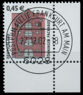 BRD BUND DS SEHENSWÜRDIGKEITEN Nr 2299I Zentrisch Gestempelt X3C8DDE - Used Stamps