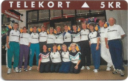 Denmark - KTAS - Lilleroed Badminton Club - TDKP112 - 10.1994, 5kr, 2.000ex, Used - Denmark