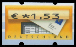 BRD BUND AUTOMATENMARKEN 2002 Nr ATM 5-1-0153 Ungebraucht SF28632 - Machine Labels [ATM]