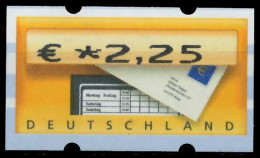 BRD BUND AUTOMATENMARKEN 2002 Nr ATM 5-1-0225R SF2863E - Machine Labels [ATM]