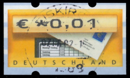 BRD BUND AUTOMATENMARKEN 2002 Nr ATM 5-1-0001 Z X3CD14E - Machine Labels [ATM]