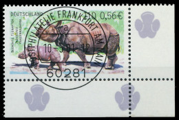 BRD BUND 2001 Nr 2183 Zentrisch Gestempelt ECKE-URE X3CD52A - Used Stamps