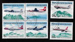 1970 Air Services  Michel PG 179 - 184 Stamp Number PG 305 - 310 Yvert Et Tellier PG 178 - 184 Xx MNH - Papua-Neuguinea