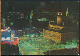 °°° 31015 - DENMARK - VIEW OF COPENHAGEN FROM THE SAS HOTEL - 1983 With Stamps °°° - Denmark