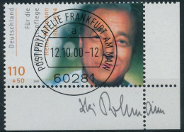 BRD BUND 2000 Nr 2146 Zentrisch Gestempelt ECKE-URE X3D06FE - Used Stamps