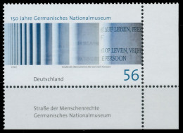 BRD BUND 2002 Nr 2269 Postfrisch ECKE-URE X3D096E - Unused Stamps