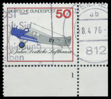 BRD BUND 1976 Nr 878 Gestempelt FORMNUMMER 1 X3D0AD2 - Oblitérés