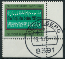 BRD BUND 1976 Nr 893 Zentrisch Gestempelt FORMNUMMER 4 X3D0B1A - Usati