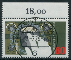 BRD BUND 1979 Nr 1015 Zentrisch Gestempelt ORA X3D6542 - Usati