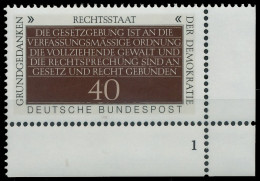 BRD BUND 1981 Nr 1105 Postfrisch FORMNUMMER 1 X3D685E - Ungebraucht