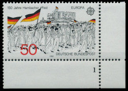 BRD BUND 1982 Nr 1130 Postfrisch FORMNUMMER 1 X3D6A3A - Unused Stamps