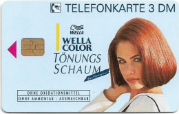 Germany - Wella 9 - Wella Color Tönungs Schaum - O 1958 - 11.1995, 3DM, 19.900ex, Mint - O-Series: Kundenserie Vom Sammlerservice Ausgeschlossen