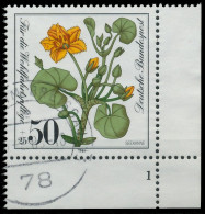 BRD BUND 1981 Nr 1109 Gestempelt FORMNUMMER 1 X3D6CBA - Used Stamps