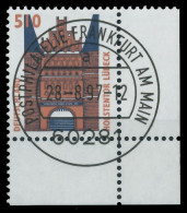 BRD BUND DS SEHENSWÜRDIGKEITEN Nr 1938 Zentrisch Gestempelt X3D9E62 - Used Stamps