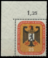 BERLIN 1956 Nr 137 Ndgz Postfrisch ECKE-OLI X3D9EE2 - Ungebraucht