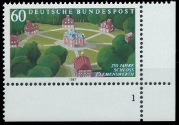 BRD BUND 1987 Nr 1312 Postfrisch FORMNUMMER 1 X3E3CB2 - Unused Stamps
