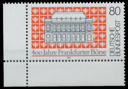 BRD BUND 1985 Nr 1257 Postfrisch ECKE-ULI X3E3E1E - Neufs