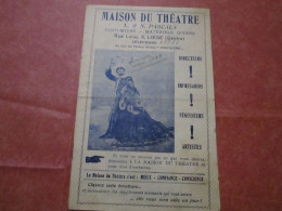 MAISON DU THÉATRE - L. & N. PASCALY - Costumiers-Matériels Divers - Rue Lulay, 3 (8 Pages) - Liège
