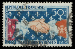 FRANKREICH 1959 Nr 1265 Gestempelt X3EBBAE - Usati