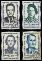FRANKREICH 1958 Nr 1193-1196 Gestempelt X3EC1EA - Used Stamps