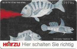 Germany - HörZu 8 - Kunst - O 0776 - 07.1996, 6DM, 1.000ex, Used - O-Series : Séries Client