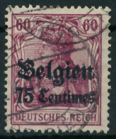 BES. 1WK LANDESPOST BELGIEN Nr 6b Gestempelt X410F66 - Ocupación 1914 – 18