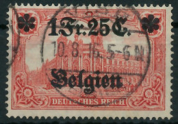 BES. 1WK LANDESPOST BELGIEN Nr 8 Gestempelt X410F76 - Besetzungen 1914-18