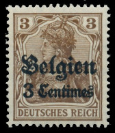 BES. 1WK LANDESPOST BELGIEN Nr 1 Postfrisch X4111EE - Occupazione 1914 – 18