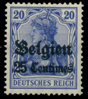 BES. 1WK LANDESPOST BELGIEN Nr 4Ia Ungebraucht X41125A - Occupazione 1914 – 18