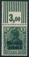 MEMEL 1920 GERMANIA Nr 1b WOR Postfrisch Ungebraucht ORA X416AAA - Memel (Klaïpeda) 1923