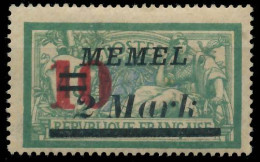 MEMEL 1923 Nr 121 Ungebraucht X416B8E - Memelland 1923