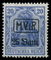 BES. 1WK D-MV RUMÄNIEN Nr 2 Postfrisch X42D51A - Ocupación 1914 – 18