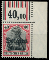 BES. 1WK LANDESPOST BELGIEN Nr 20bI WOR 1-4-1 1 X43B172 - Besetzungen 1914-18