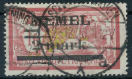 MEMEL 1920 Nr 28y Gestempelt X44781A - Memelland 1923