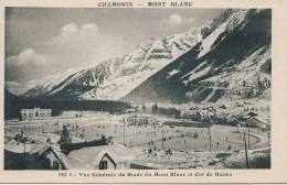 74 - CHAMONIX - Stade Du Mont-Blanc CPA 382-B Sortie Du Carnet J.O. 1924 - éd. Aug. COUTTET - Chamonix-Mont-Blanc