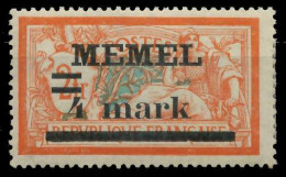 MEMEL 1920 Nr 31 Iy Ungebraucht X44796E - Memelgebiet 1923
