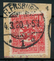 ABSTGEB SCHLESWIG Nr 4 Zentrisch Gestempelt Briefstück X4C37A6 - Altri & Non Classificati