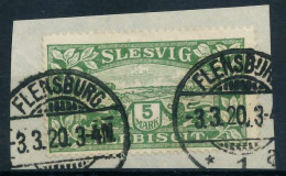 ABSTGEB SCHLESWIG Nr 13 Gestempelt Briefstück X4C391E - Andere & Zonder Classificatie