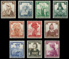 DEUTSCHES REICH 1935 Nr 588-597 Postfrisch X4D6B1A - Ungebraucht